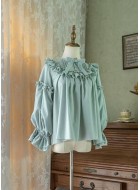 Faeries Daffodil Small Sugar Bow 1.0 Blouse(Reservation/4 Colours/Full Payment Without Shipping)